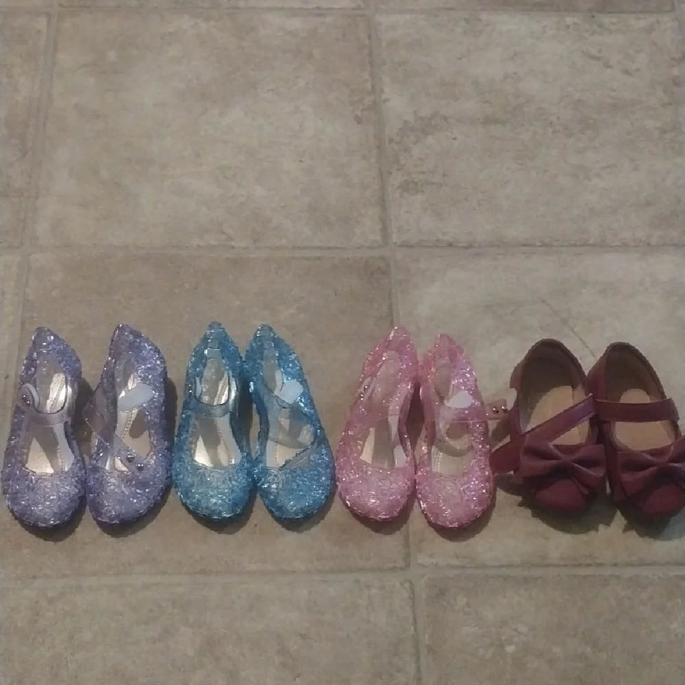 Sparkly Children's Dress Shoes Set